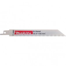 Набір пилок Makita BiM по металу для ножівок 150 мм, 5 шт, P-04955