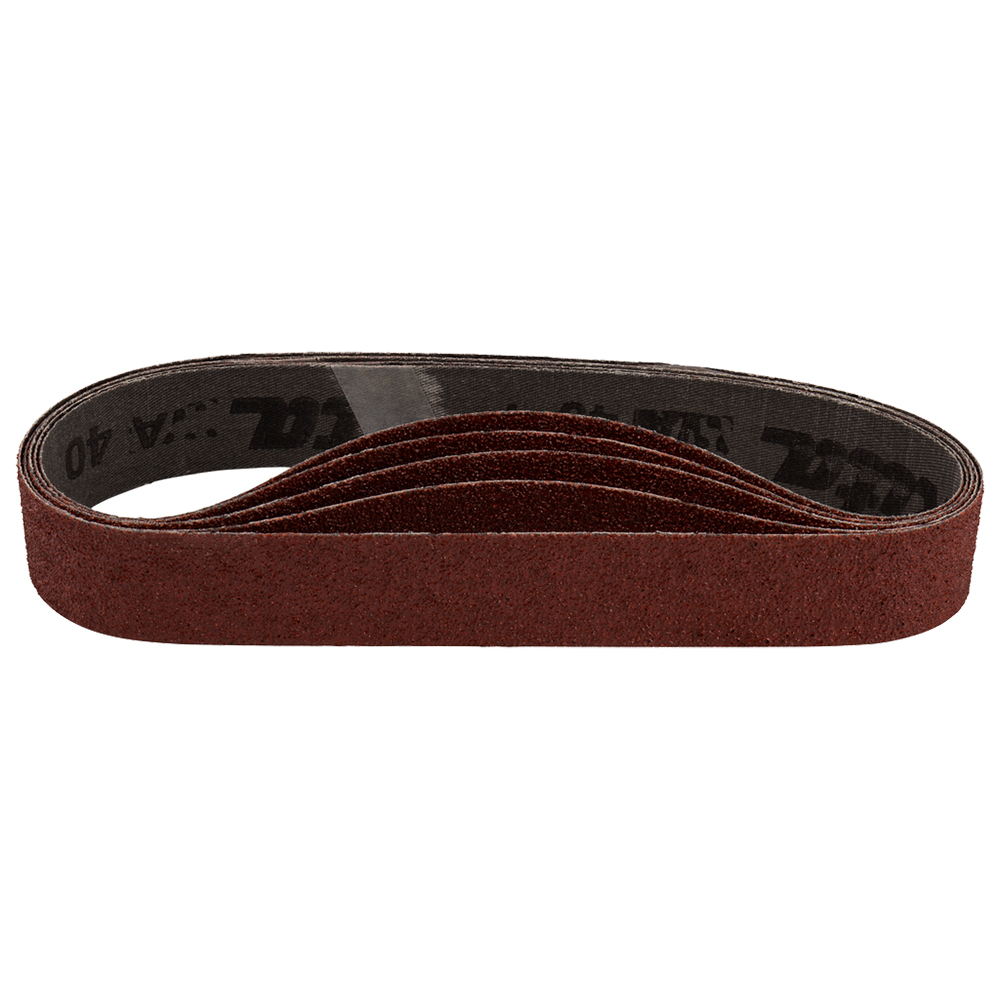 Набір шліфувальних стрічок MAKITA 30х533 мм K40, 5 шт, P-36675 Набір шліфувальних стрічок MAKITA 30х533 мм K40, 5 шт, P-36675