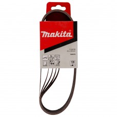 Набір шліфувальних стрічок MAKITA 30х533 мм K100, 5 шт, P-36706