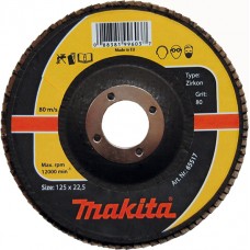 Пелюстковий диск для нержавіючої сталі, цирконій Makita K120 125х22.23 мм, P-65523