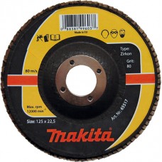 Пелюстковий шліфувальний диск для нерж. цирконій, Makita K 80 180х22.23 мм, P-65595