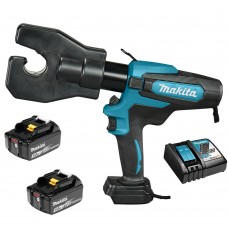 Акумуляторний інструмент для обжимки кабелю Makita LXT DTC303ZK+BL1850x2 + DC18RC