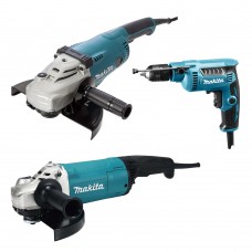 Набір інструментів Makita кутові шліфмашини GA9020 + GA9082 та дриль DP2011, SET-GA9082-0524