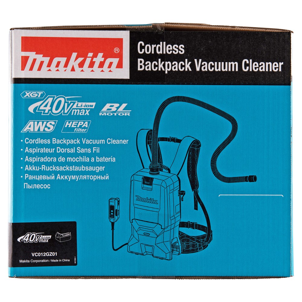 Акумуляторний пилосос Makita XGT VC012GZ01 Акумуляторний пилосос Makita XGT VC012GZ01