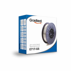 Дріт флюсовий GRADIENT E71T-GS Ø1,0 мм (5 кг) самозахисний