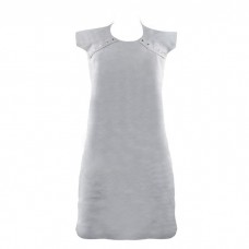 Фартух зварювальника з натуральної шкіри, сірий