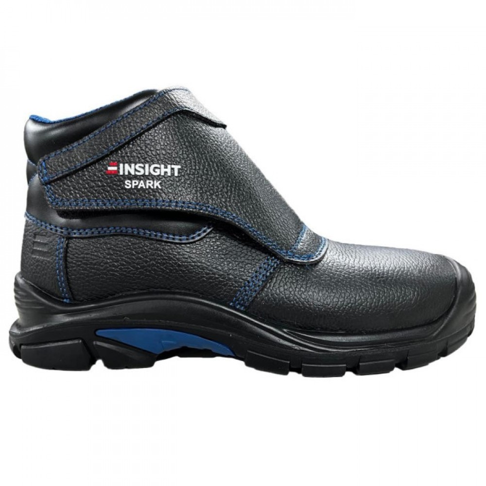 Черевики захисні термостійкі INSIGHT SPARK S3 FE AL SRC WG HRO, шкіряні, колір чорний Черевики захисні термостійкі INSIGHT SPARK S3 FE AL SRC WG HRO, шкіряні, колір чорний
