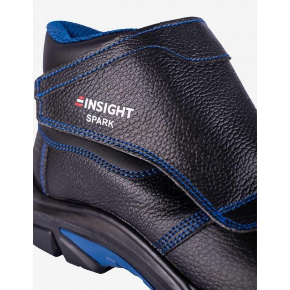 Черевики захисні термостійкі INSIGHT SPARK S3 FE AL SRC WG HRO, шкіряні, колір чорний Черевики захисні термостійкі INSIGHT SPARK S3 FE AL SRC WG HRO, шкіряні, колір чорний