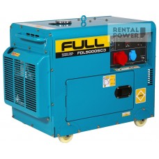 Генератор дизельний Full FDL9000SC3 (6,3 кВт)
