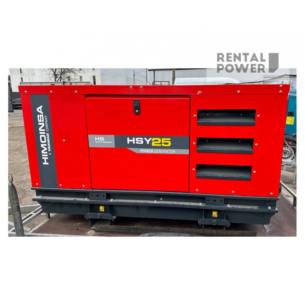 Генератор дизельний HIMOINSA HSY-25 T5 (16,7 кВт) Генератор дизельний HIMOINSA HSY-25 T5 (16,7 кВт)