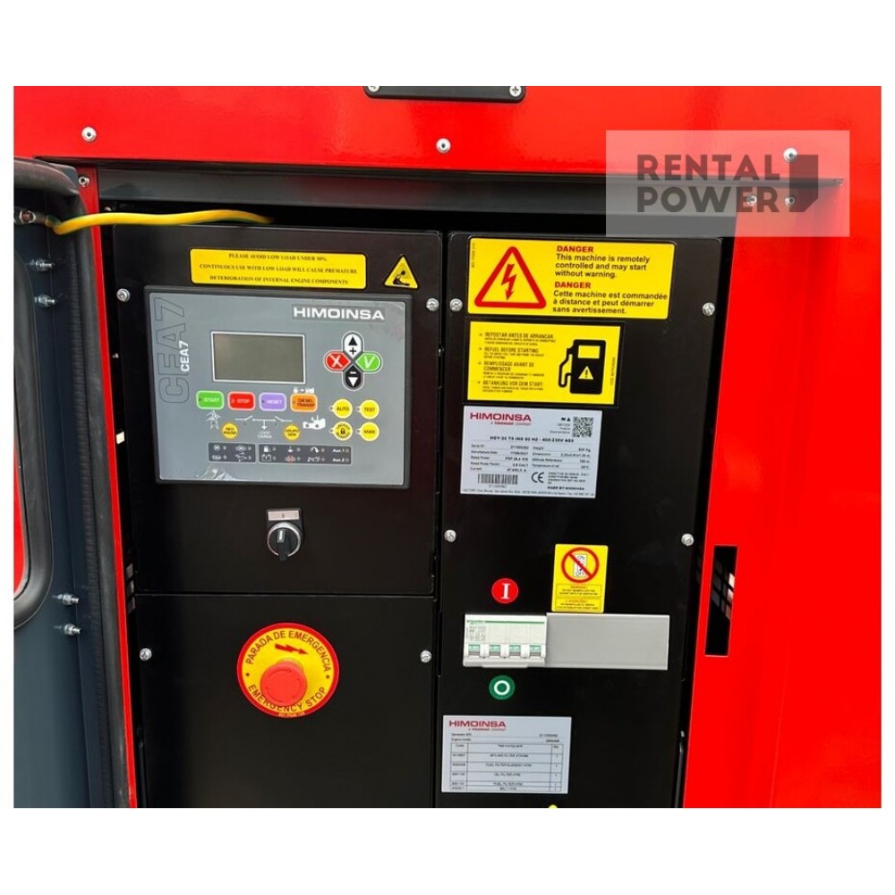 Генератор дизельний HIMOINSA HSY-30 T5 (24 кВт) Генератор дизельний HIMOINSA HSY-30 T5 (24 кВт)