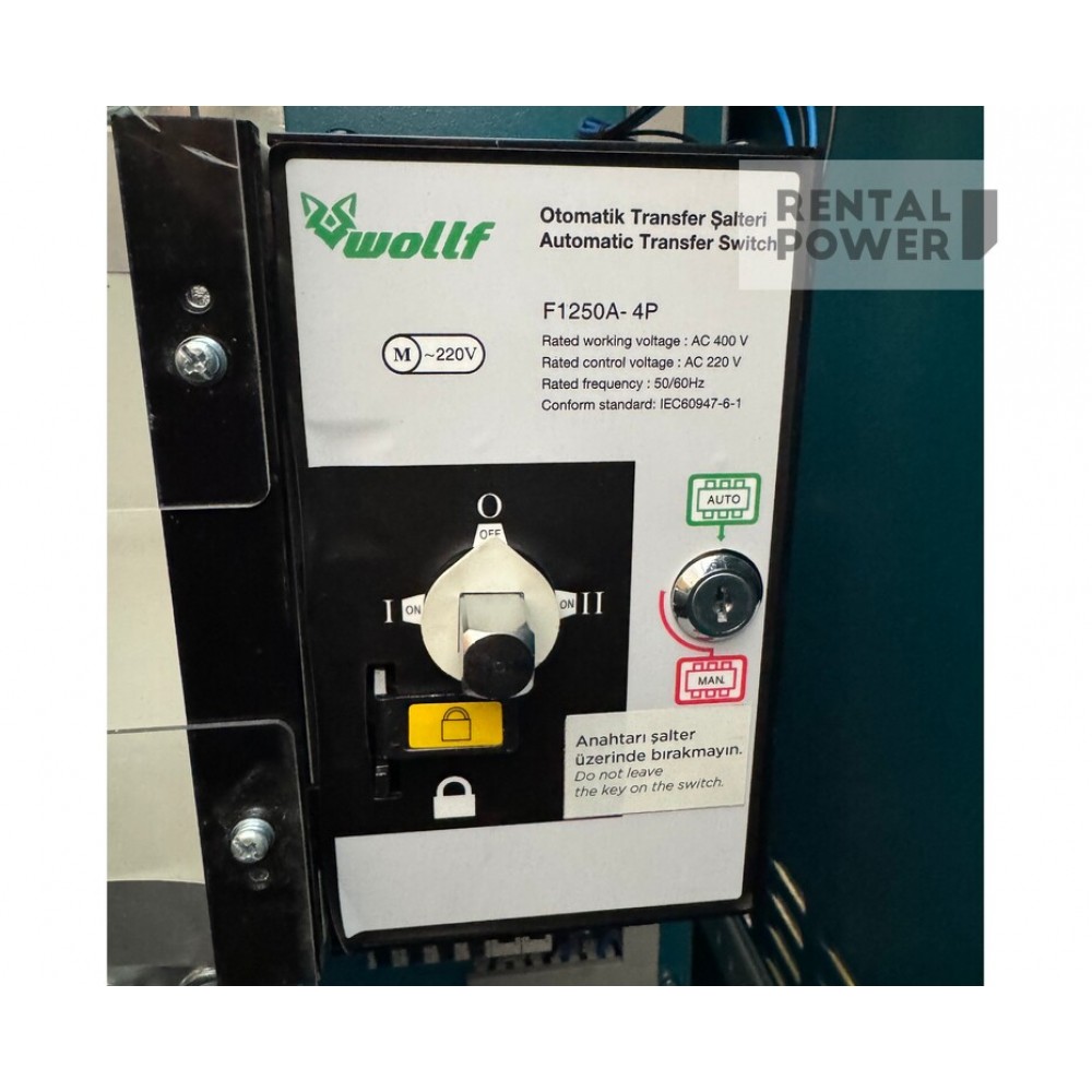 Автоматичне введення резерву (АВР) 1250 А WOLLF Автоматичне введення резерву (АВР) 1250 А WOLLF