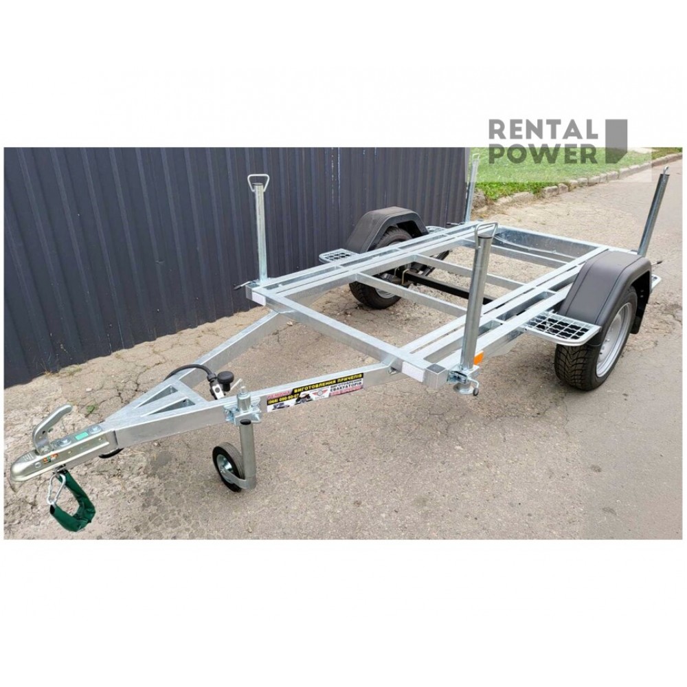 Причіп для генератора 2,2 х 1,2 м 1300 кг Причіп для генератора 2,2 х 1,2 м 1300 кг