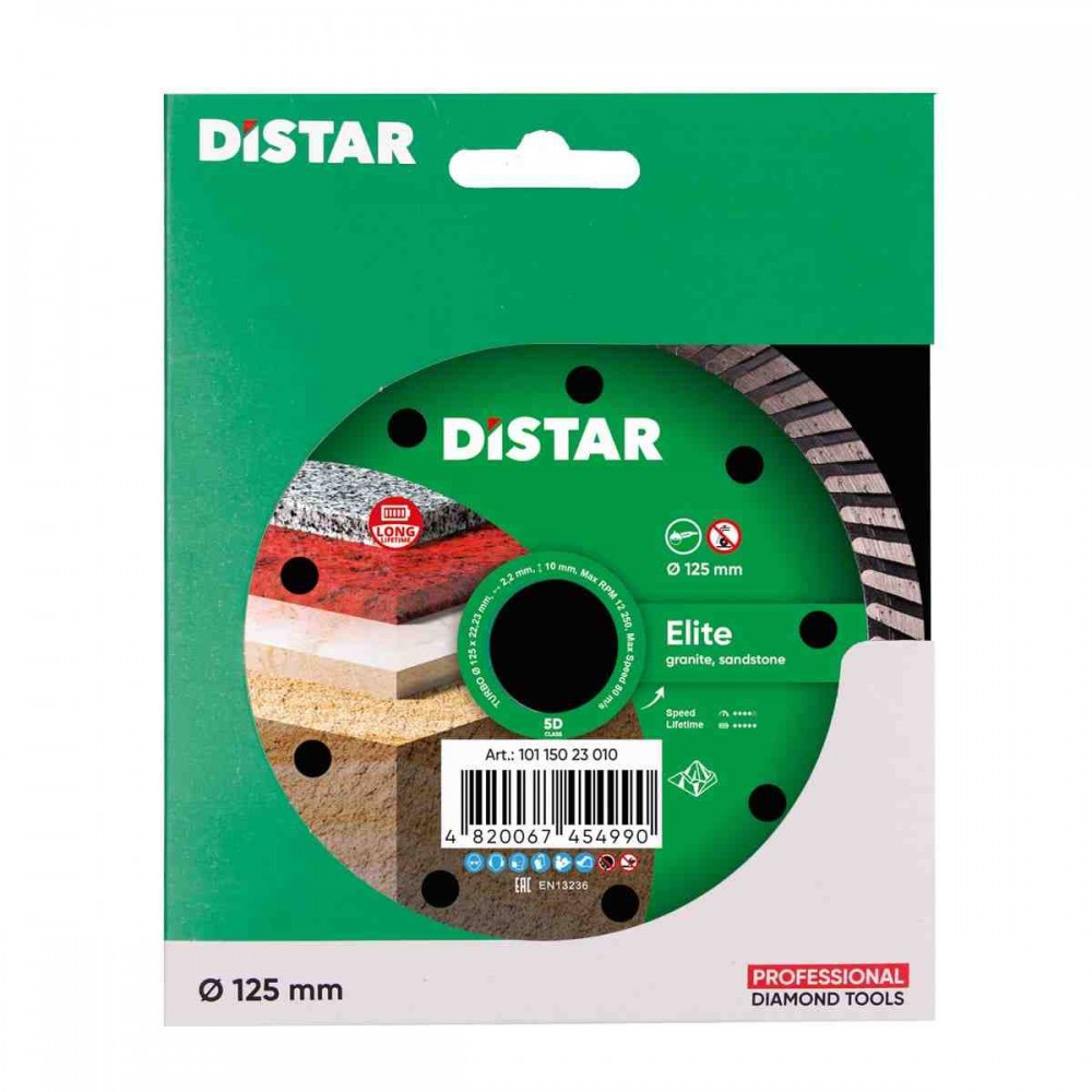 Диск алмазний Elite 1A1R Turbo DISTAR 10115023010 Диск алмазний Elite 1A1R Turbo DISTAR 10115023010