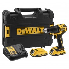 Дриль-шурупокрут акумуляторний безщітковий ударний DeWALT DCD709D2T