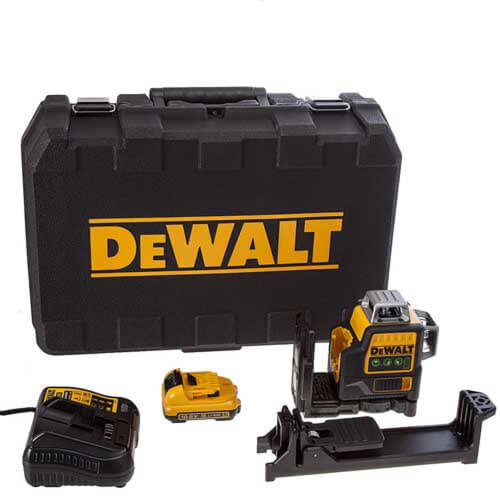 Рівень лазерний лінійний DeWALT DCE089D1G Рівень лазерний лінійний DeWALT DCE089D1G