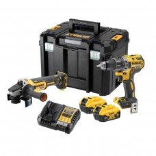 Набір з двох інструментів безщіткових DeWALT DCK2020P2T