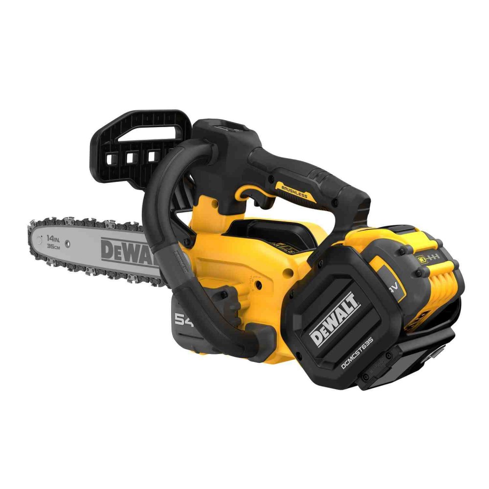 Пилка ланцюгова акумуляторна безщіткова з верхньою рукояткою DeWALT DCMCST635X1 Пилка ланцюгова акумуляторна безщіткова з верхньою рукояткою DeWALT DCMCST635X1