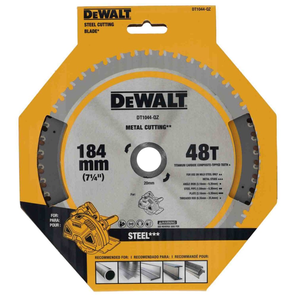 Диск пиляльний METAL CUTTING DeWALT DT1044 Диск пиляльний METAL CUTTING DeWALT DT1044