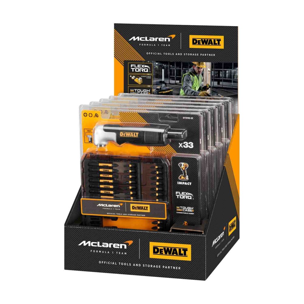 Набір біт з кутовою насадкою DeWALT DT70782 Набір біт з кутовою насадкою DeWALT DT70782