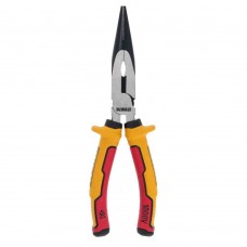 Плоскогубці електрика LASER HARDENEDl VDE 1000V з подовженими губкамиі довжиною 200 мм DeWALT DWHT82804-0