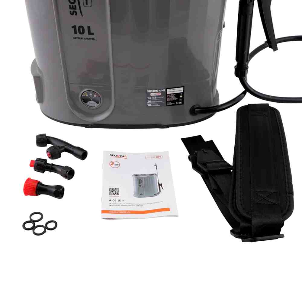 Обприскувач акумуляторний SEQUOIA SBS10X-UNI Обприскувач акумуляторний SEQUOIA SBS10X-UNI