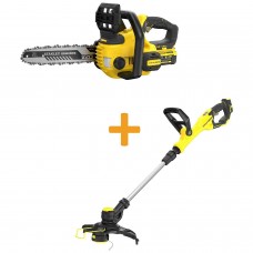 Пила ланцюгова акумуляторна STANLEY FATMAX SFMCCS630M1+SFMCST933M1