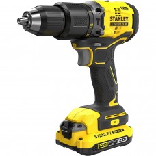 Дриль-шурупокрут ударний безщітковий акумуляторний STANLEY FATMAX SFMCD715D2K