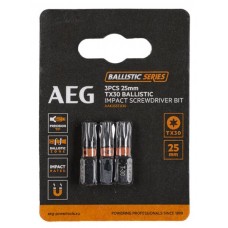 Біта ударна AEG AAK252TX30, TX30, 25 мм, 3 шт. (4932479176)