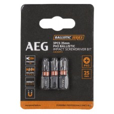 Купити біта ударна AEG AAK253PH3, PH3, 25 мм, 3 шт. (4932479169)