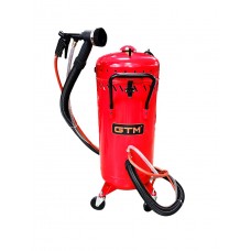 Піскоструминна установка GTM TRSB28 із вбудованим пилососом потужністю 1,2 кВт та баком об’ємом 106 л