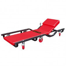 Лежак автослюсаря підкатний GTM TRH6455 з відкидним підголівником (TRH6455)