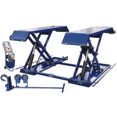 Підйомник ножичний електрогідравлічний 3т 220В GTM QJYJ30E-ZW мобільний (QJYJ30E-ZW)