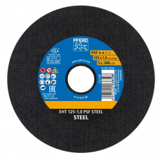 Круг відрізний Pferd 125*1*22 PSF STEEL