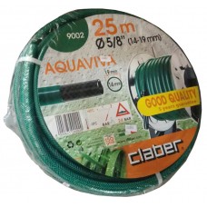 Шланг для поливу Claber Aquaviva 9002, 25 м 5/8" зелений