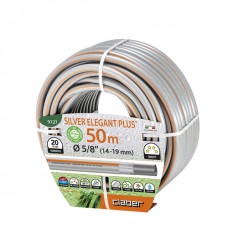 Шланг для поливу Claber Silver Elegant Plus 9127, 50 м 5/8" сірий