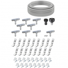 Система охолодження повітря мікротуманом Claber 90752 HAPPY FRESH EVOLUTION 12 M KIT