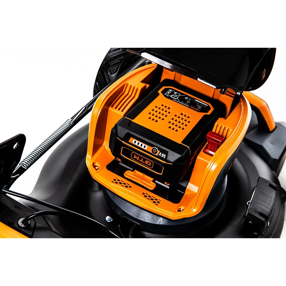 Газонокосарка акумуляторна GTM LM56/480SP-V KIT самохідна 56В + АКБ і ЗП (LM56/480SP-V_KIT) Газонокосарка акумуляторна GTM LM56/480SP-V KIT самохідна 56В + АКБ і ЗП (LM56/480SP-V_KIT)