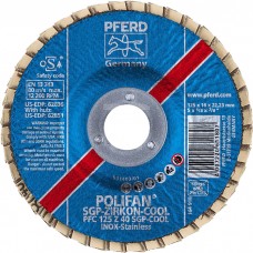 Круг шліфувальний Pferd 125*22 Z40 SGP-COOL пелюсткове
