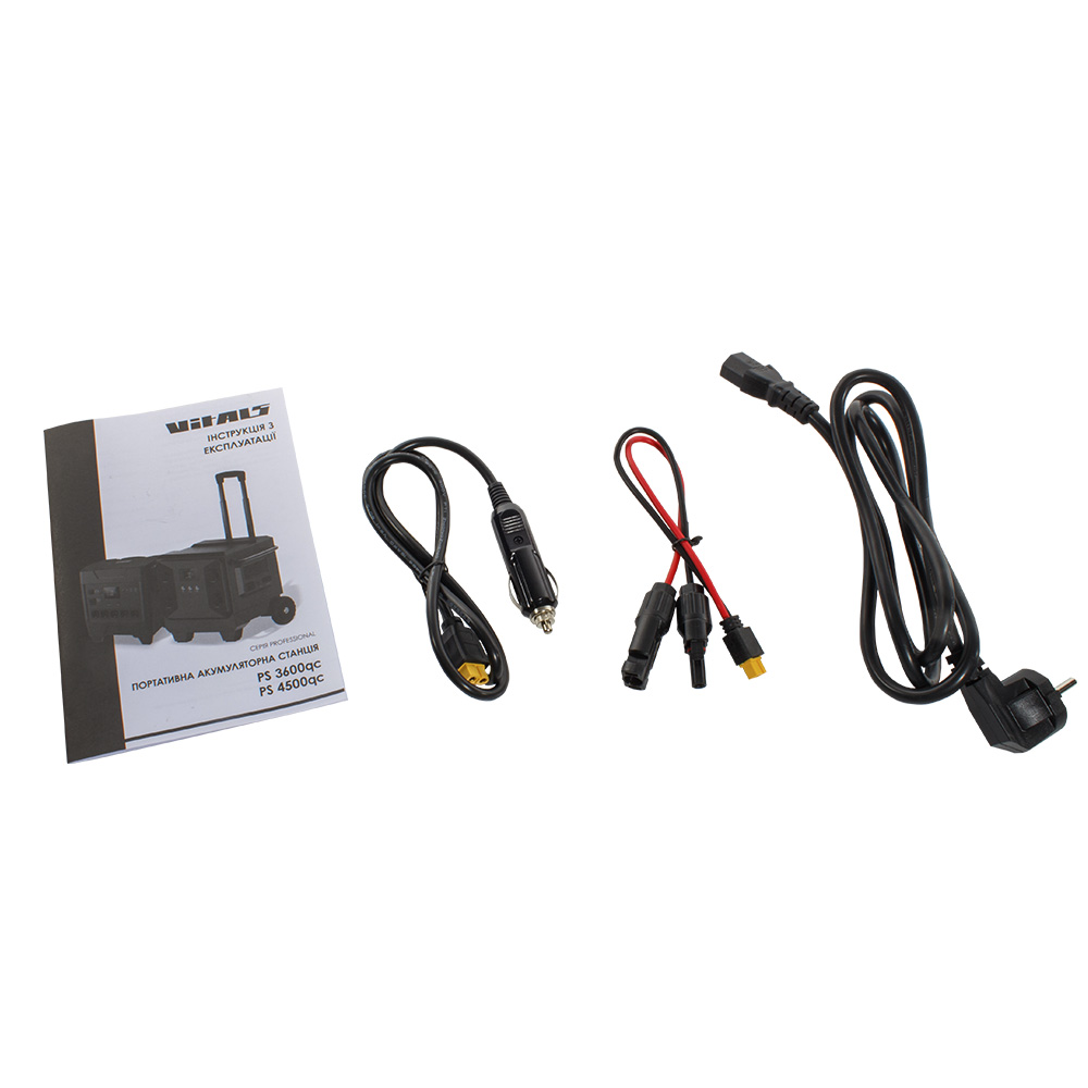 Портативна акумуляторна станція Vitals Professional PS 3600qc Портативна акумуляторна станція Vitals Professional PS 3600qc