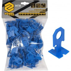 Кліпси для викладання керамічної плитки VOREL : 2 мм, t≤ 14 мм. 100 шт.
