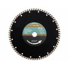 Диск відрізний алмазний TURBO STHOR : Ø= 230 мм, t-2,6 х h- 7,5 мм по кам, бетоні, кераміці [20]