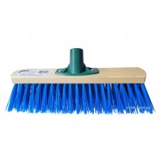 Щітка вулична термопластик з ребрами жорскості ТМ "VIROK" 400 х 75 мм Синя [10]