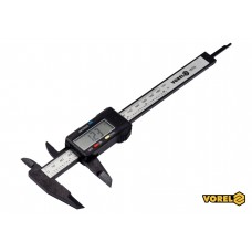 Штангенциркуль електронний VOREL l= 150 мм, роздільна здатн.- 0,1 мм, точність- 0,01 мм