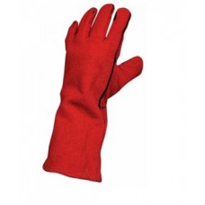 Рукавиці для зварювальних робіт червоні розмір 10