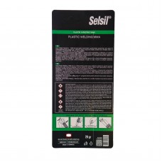 Клей 2-компонентний епоксидний SELSIL для пластику 28g 20V252