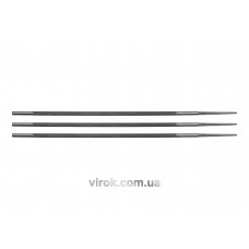 Набір напильників для заточки ланцюгів пили VOREL 4 х 200 мм 3 шт