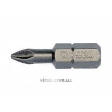Насадка викруткова YATO 1/4" хрестова РZ1 х 25 мм 10 шт