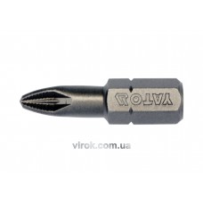 Насадка викруткова YATO 1/4" хрестова РZ2 х 25 мм 10 шт