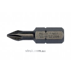Насадка викруткова YATO 1/4" хрестова РH1 х 25 мм 10 шт